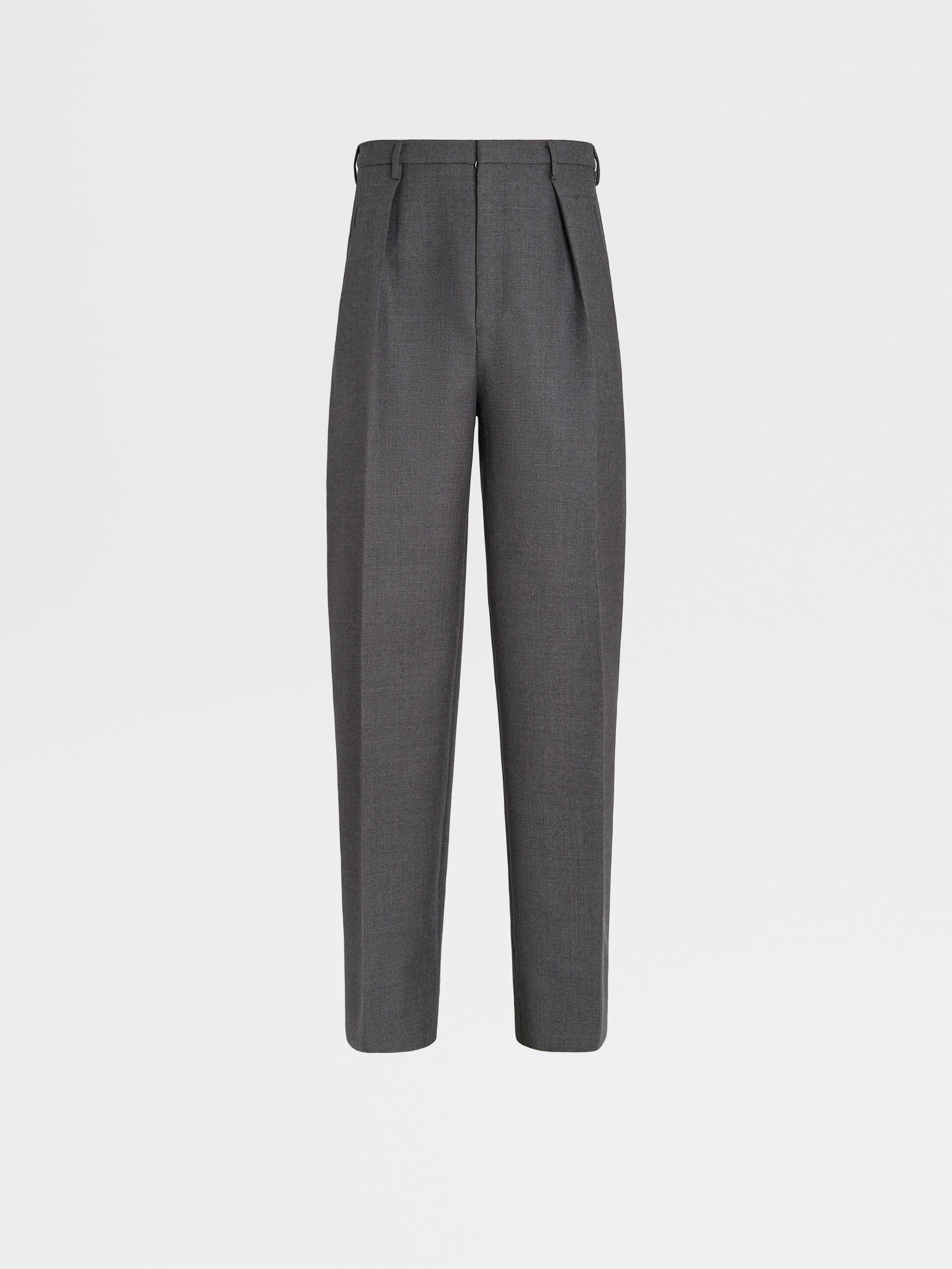 Iron Grey Wool Pants FW23 28506256 | Zegna CA