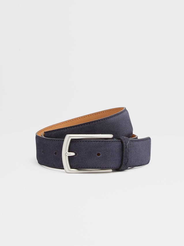 Designer leather belts for men | Zegna