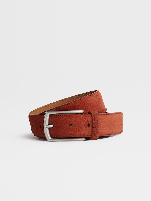 デザイナーメンズレザーベルト | Zegna