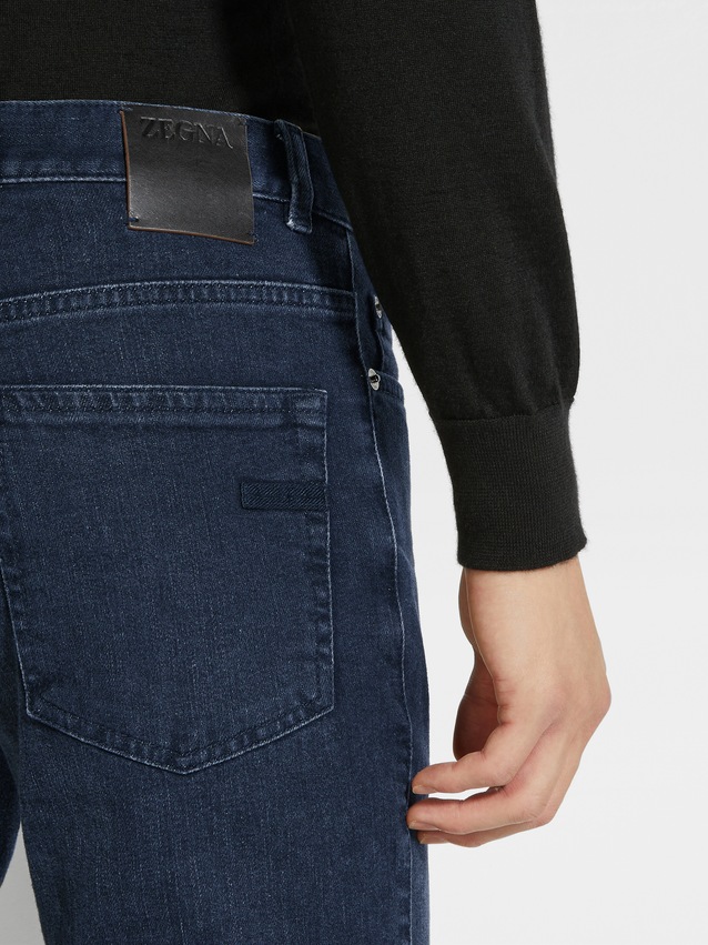 新着商品 ゼニア メンズ デニムパンツ ボトムス Denim pants Grey