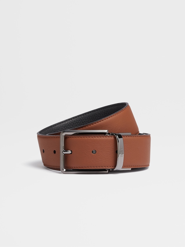 Designer Leather Belts For Men Zegna, Santa Fe Leather Company Belts