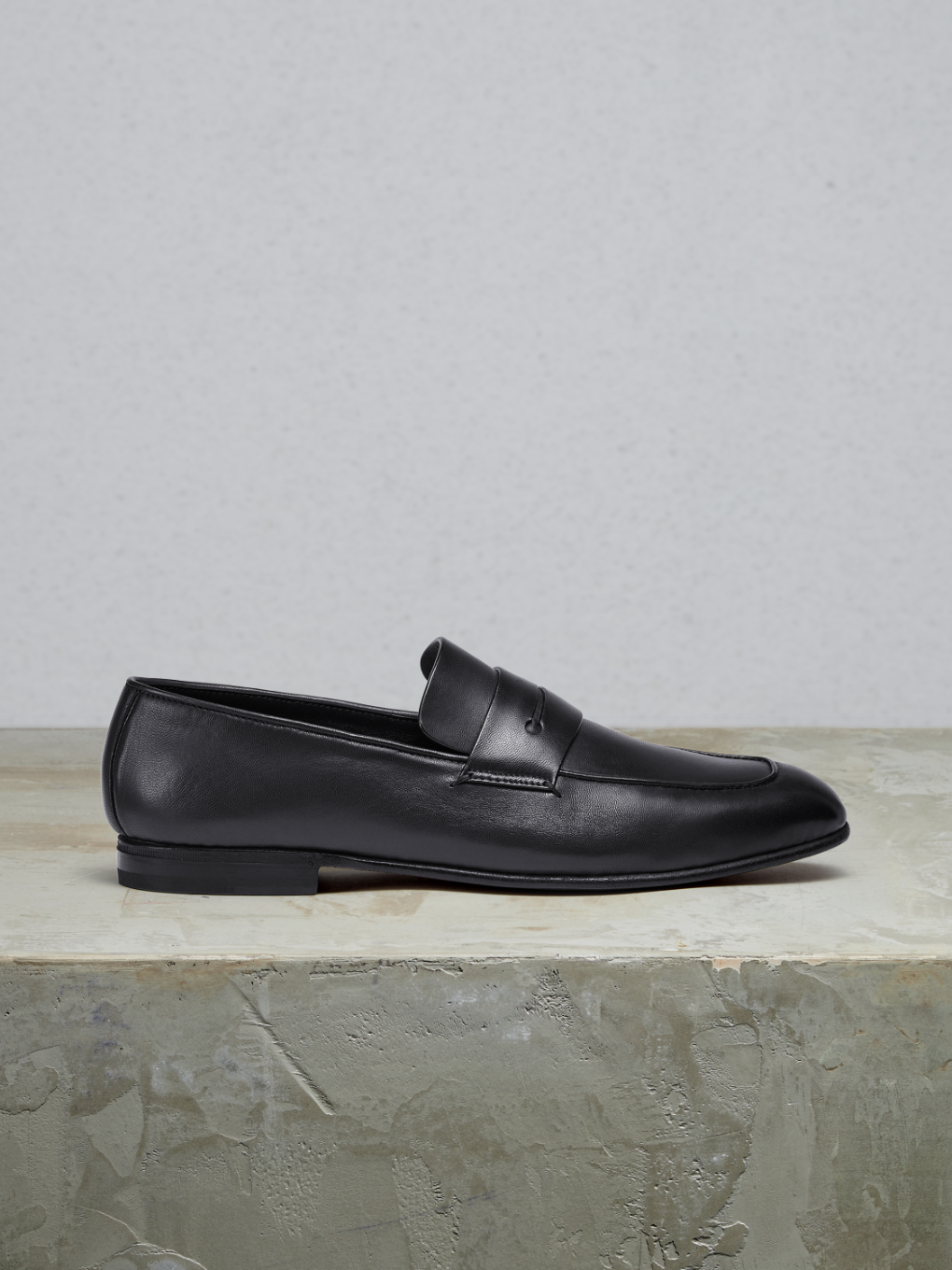 Mocasines L'Asola en Napa Azul Marino 10440696 | Zegna