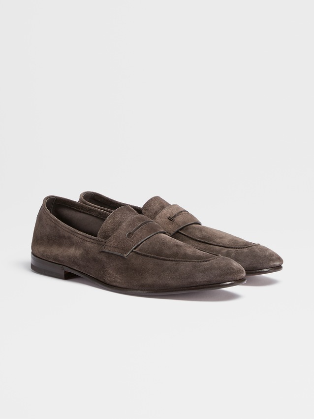 メンズローファー＆ドライビングシューズ Zegna