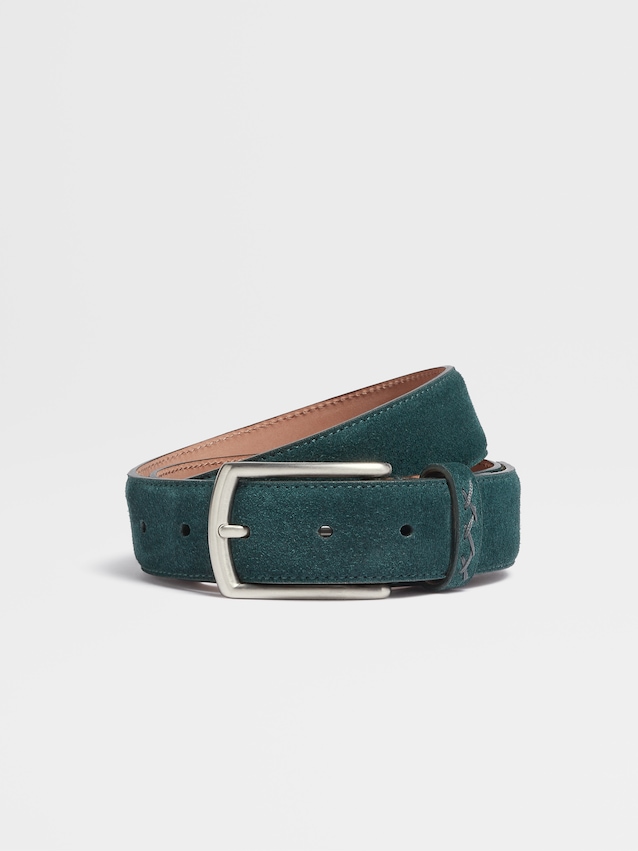 Designer leather belts for men | Zegna
