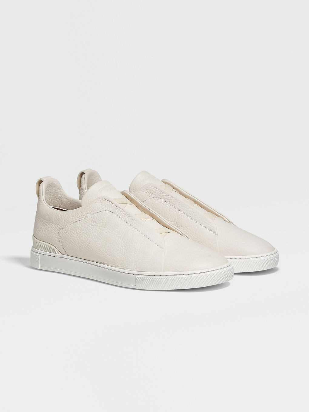 Deerskin Triple Stitch Sneakers Ss21 10468144 Zegna *sizing may vary by silhouette and may not be exact to every foot. ermenegildo zegna