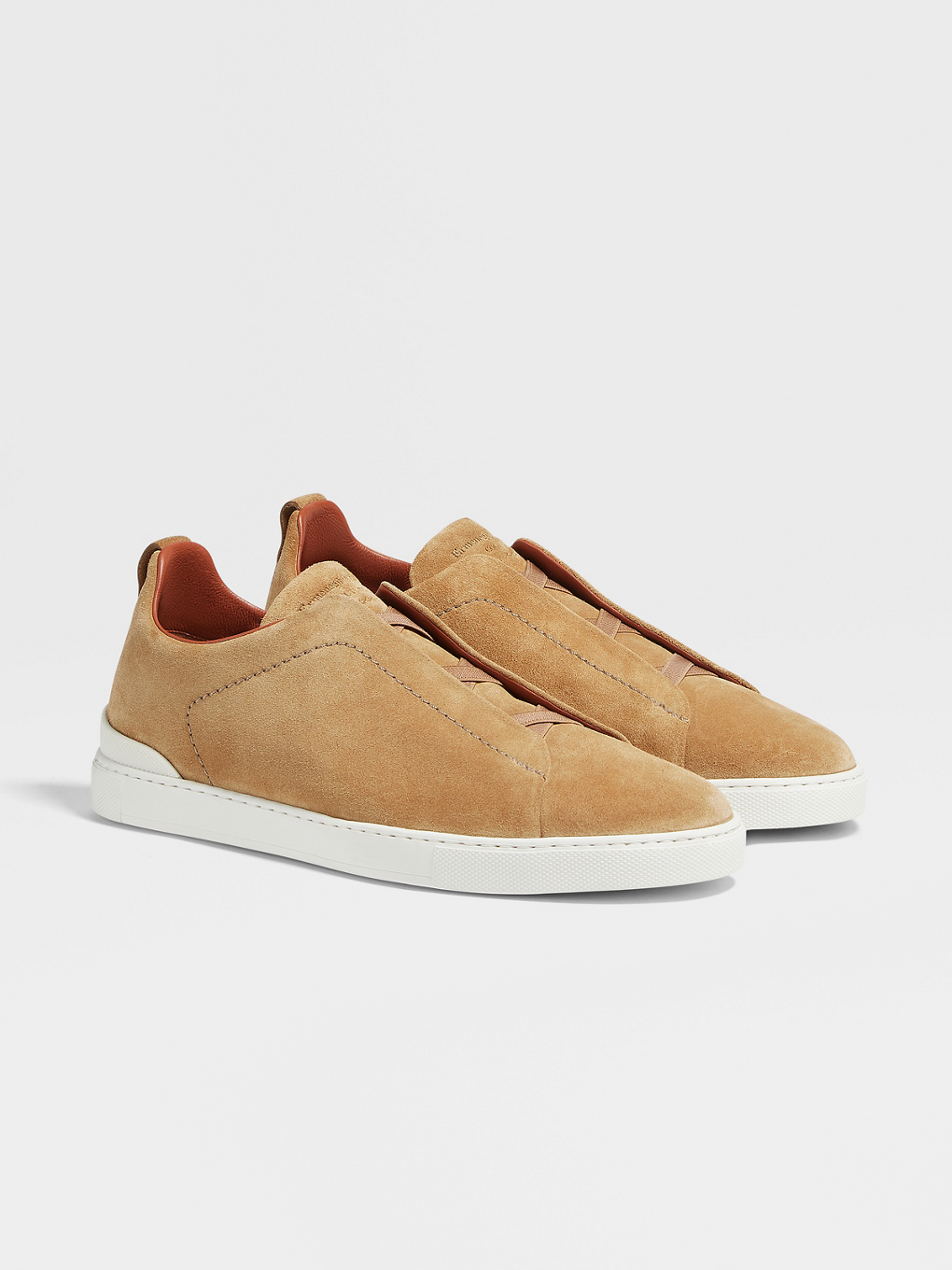 zegna suede sneakers