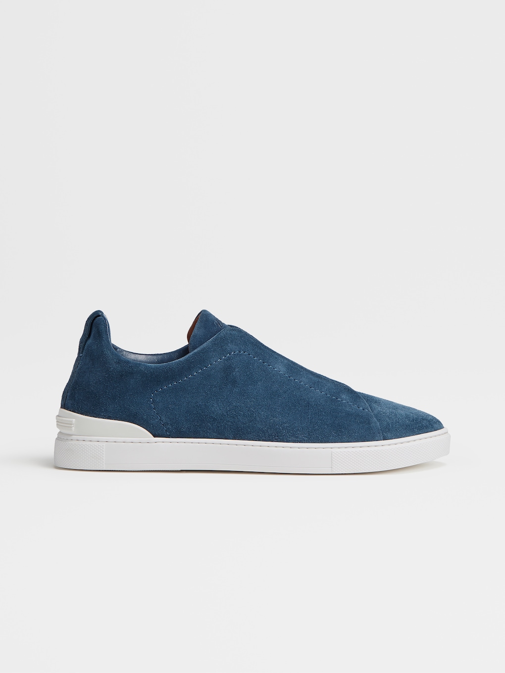Light Blue Suede Triple Stitch™ Low Top Sneakers SS23 26476289 | Zegna