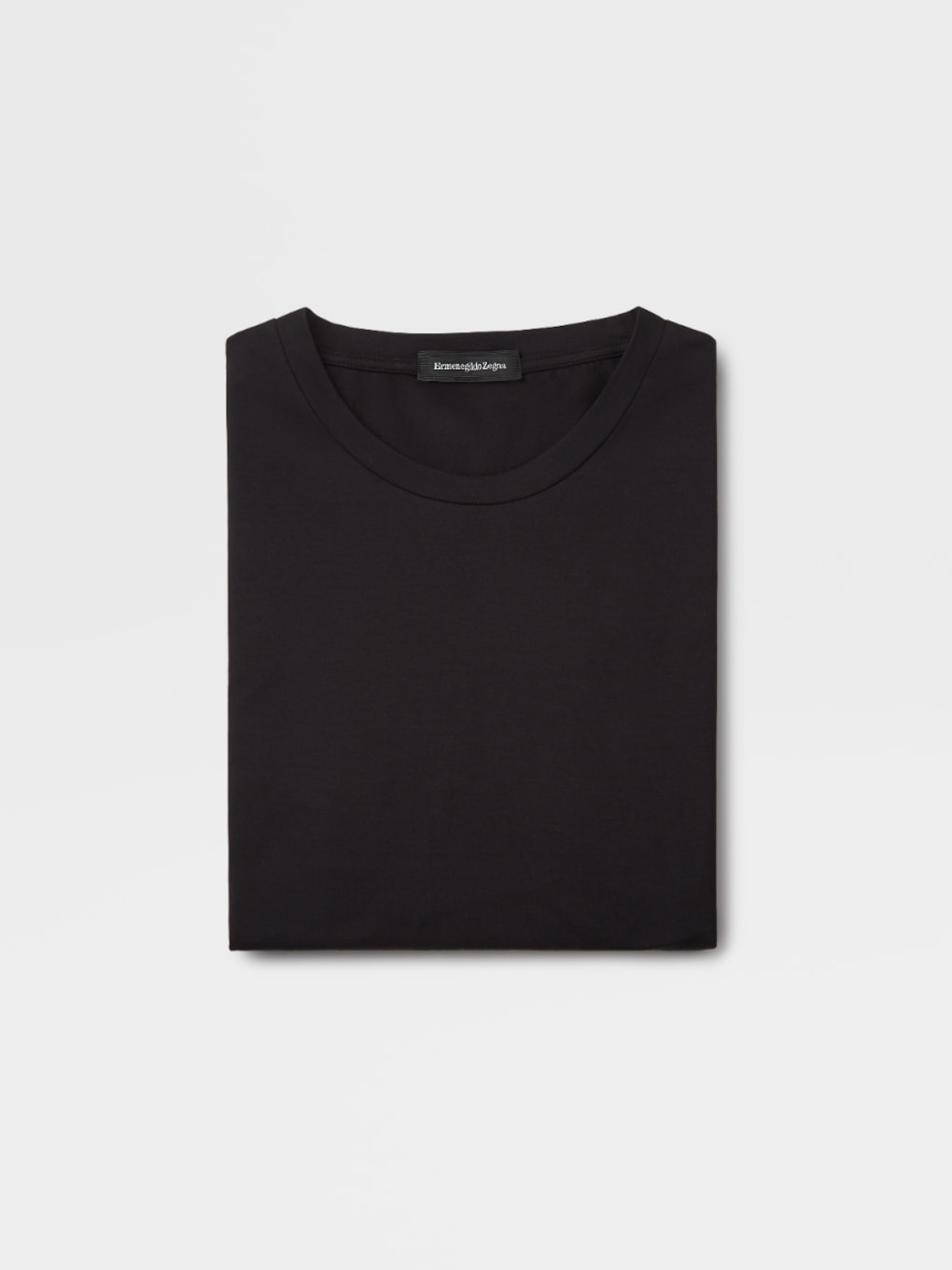 Black Stretch Cotton T-Shirt SS22 10466116 | Zegna