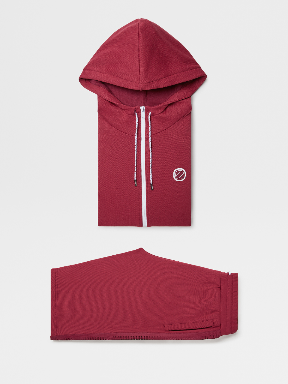 棉质混纺面料短袖连帽衫ss21 Zegna