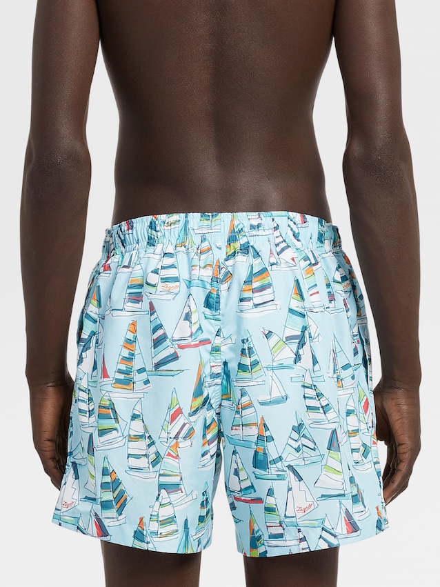 Designer swim trunks collection 