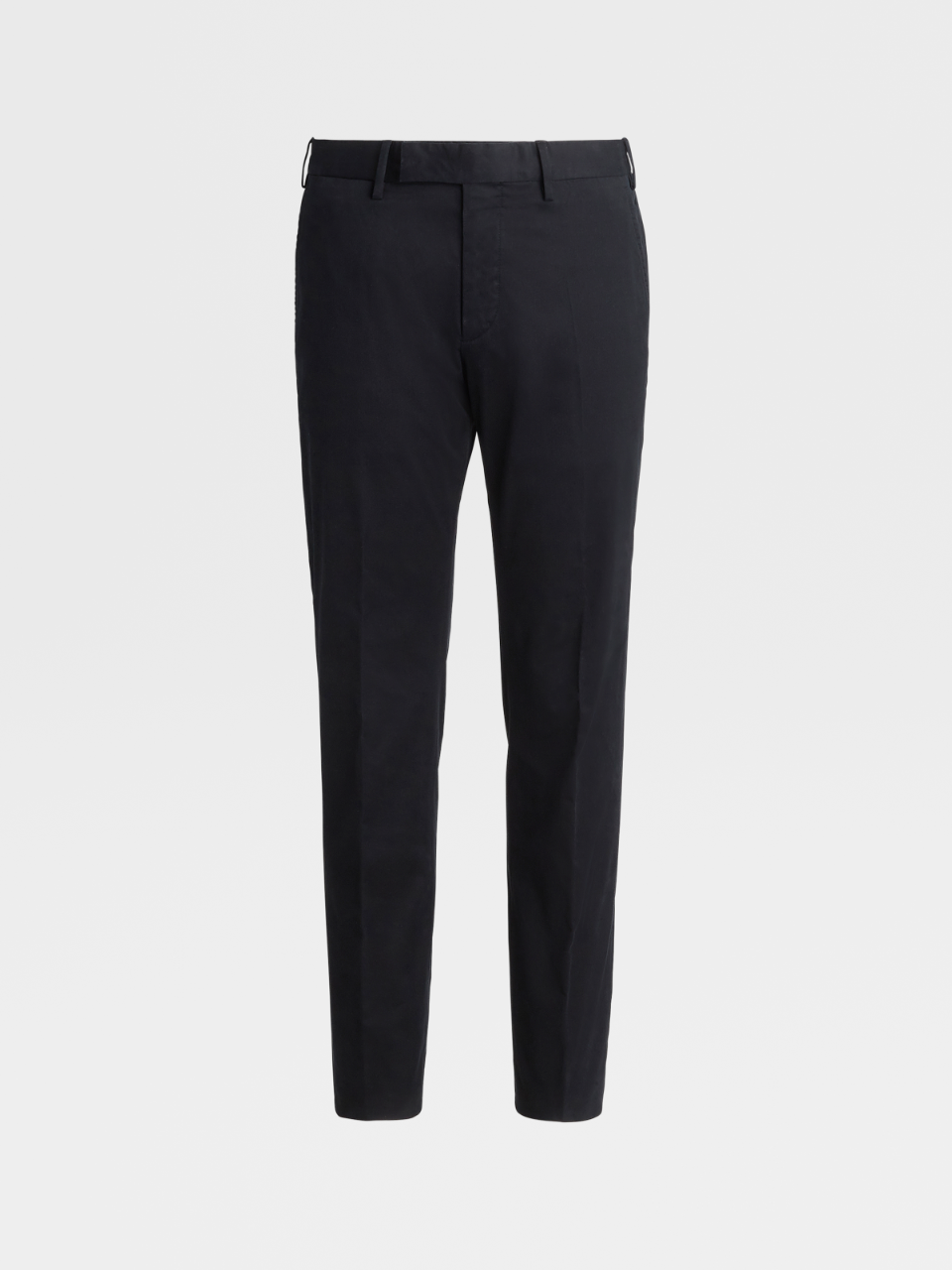 Black cotton trousers clearance