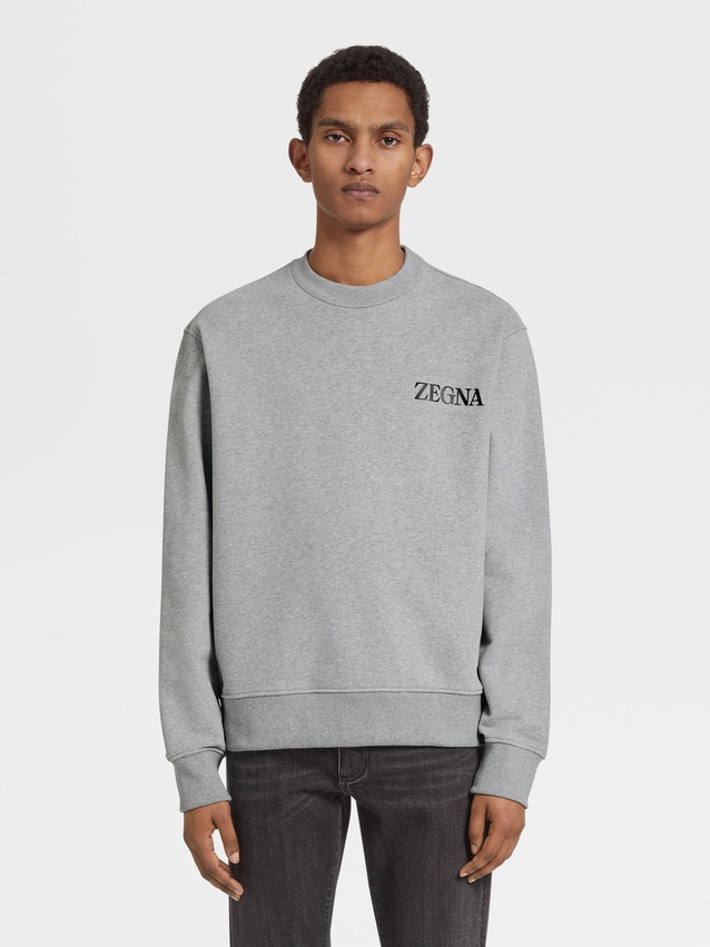 zegna grey sweatshirt
