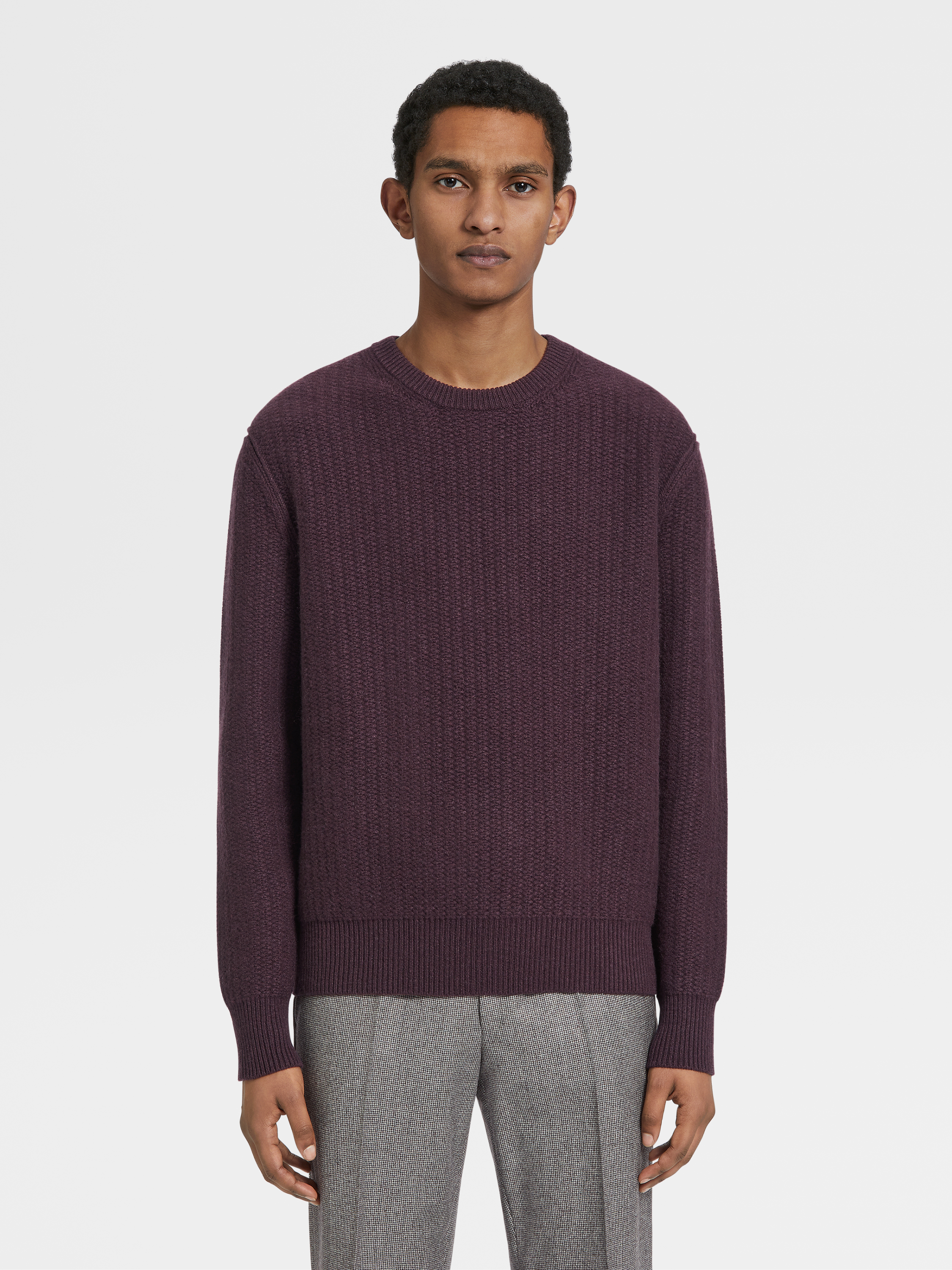 Cashmere Knitwear collection for men - Knitwear Fabrics l Zegna