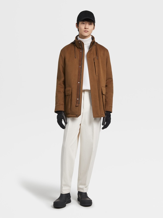 現金特価 ゼニア メンズ ジャケット ブルゾン アウター Coats Steel grey