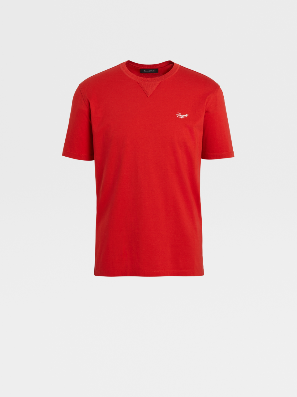 T Shirt Em Algodao Com Gola Redonda Fw20 10372376 Zegna