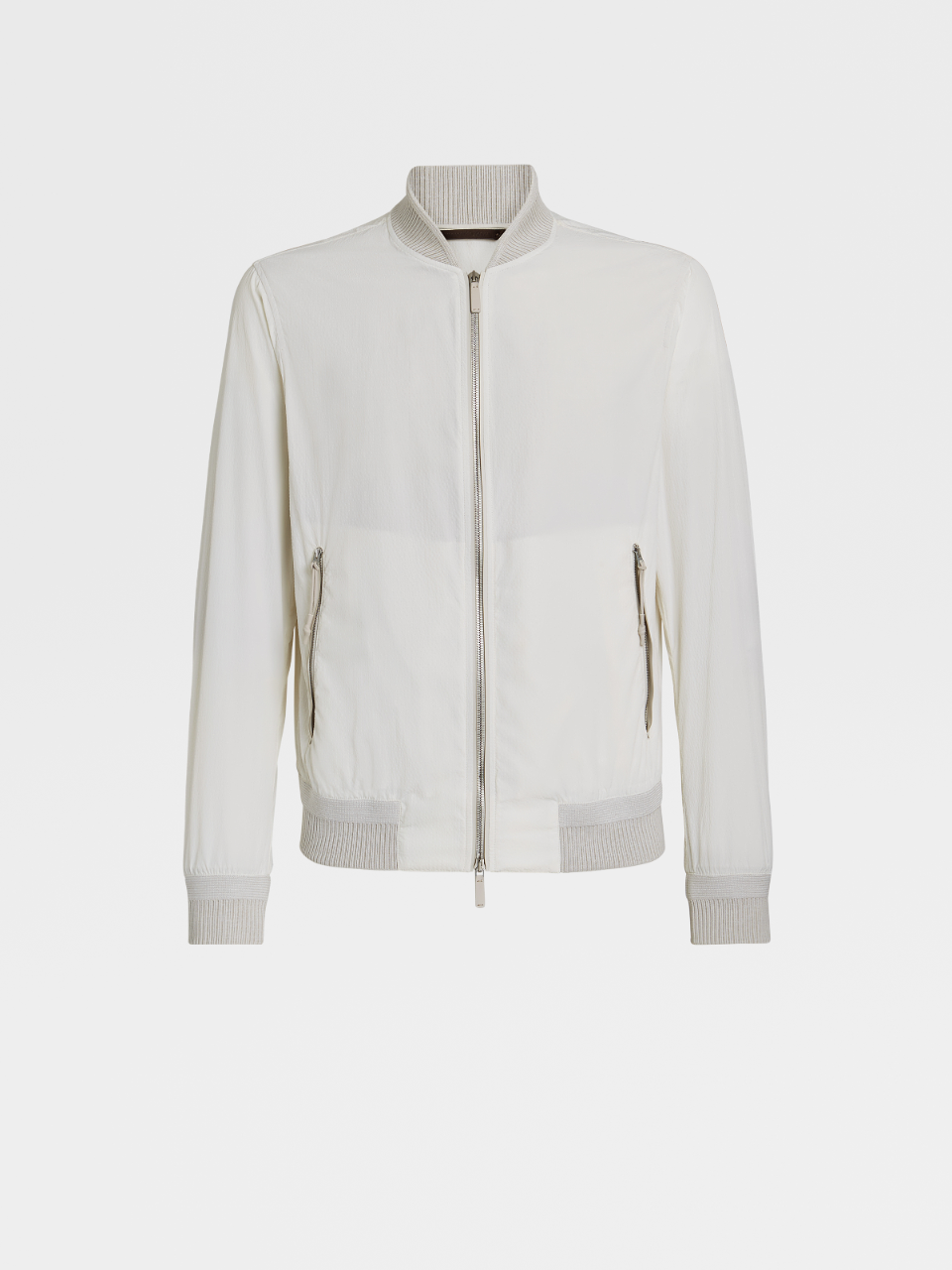 Technical Fabric Seersucker Bomber Fw21 10444661 Zegna