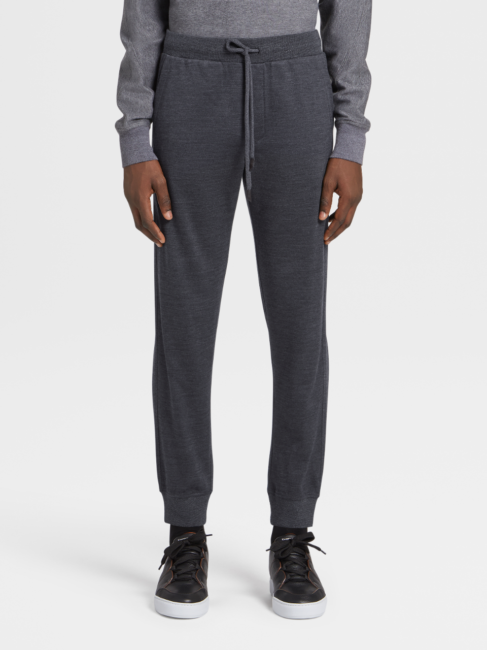 Pamuklu Yun Ve Ipek Esofman Alti Fw20 10466721 Zegna