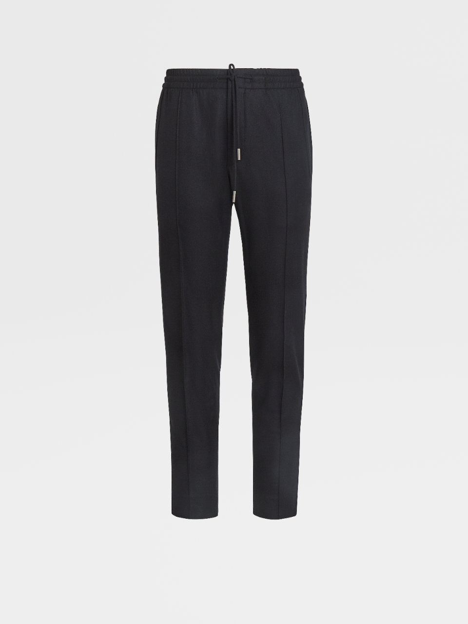 Black cashmere trousers clearance