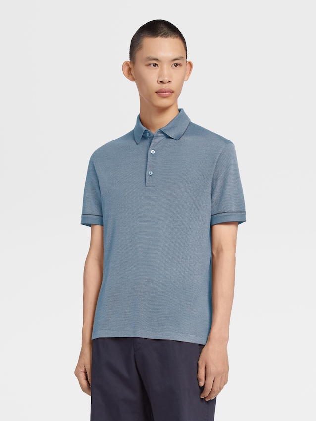 正規通販 ゼニア ポロシャツ トップス メンズ Polo shirts