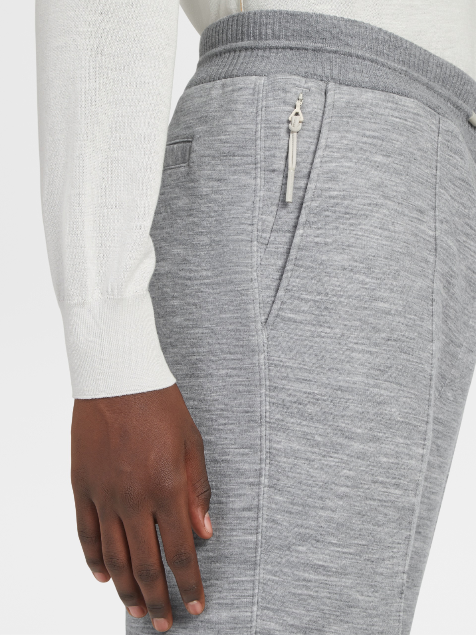 wool joggers