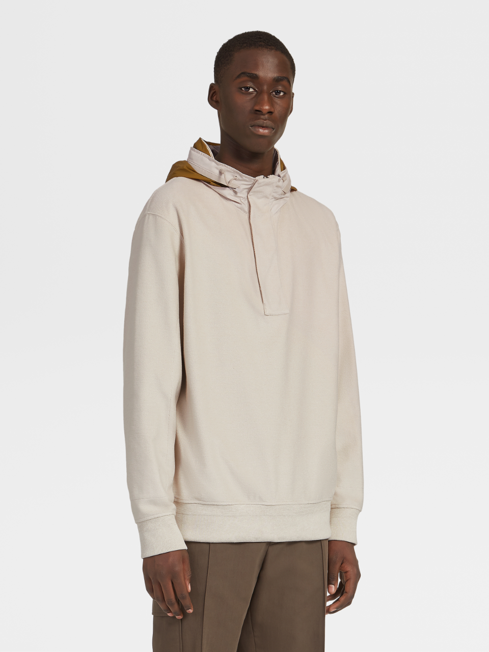 Cotton And Silk Hoodie SS21 10495155 