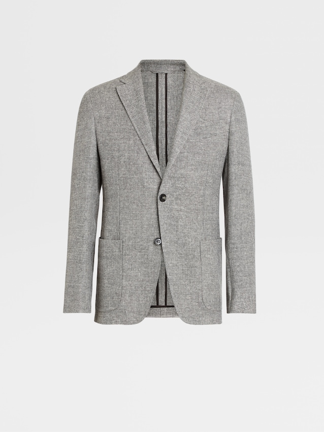 zegna blue blazer