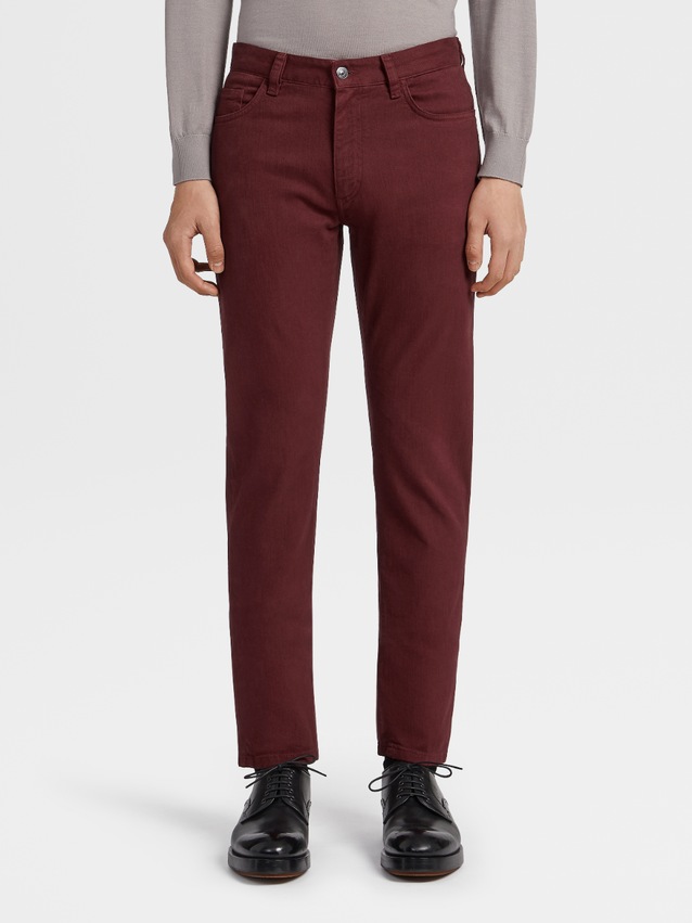 zegna 5 pocket pants