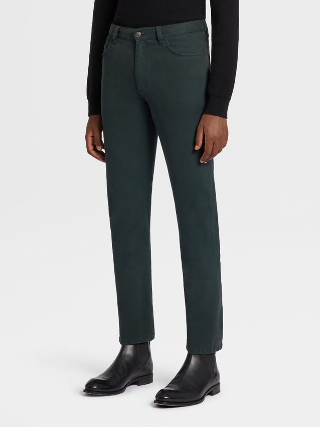 zegna five pocket pants