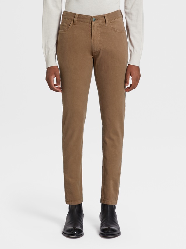zegna five pocket pants