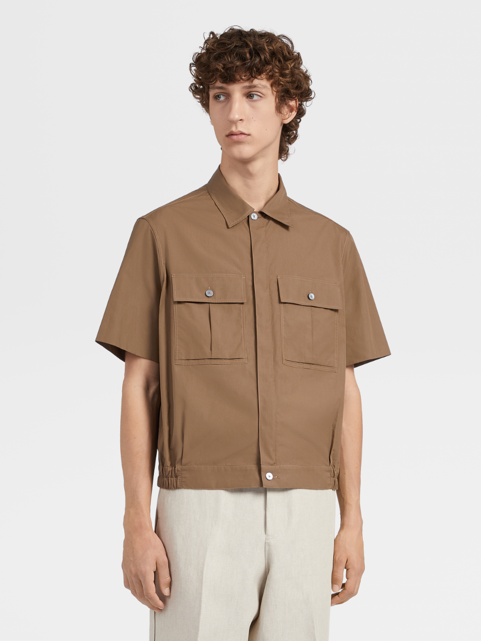 Trofeo™ Comfort Short-sleeve Zip-up