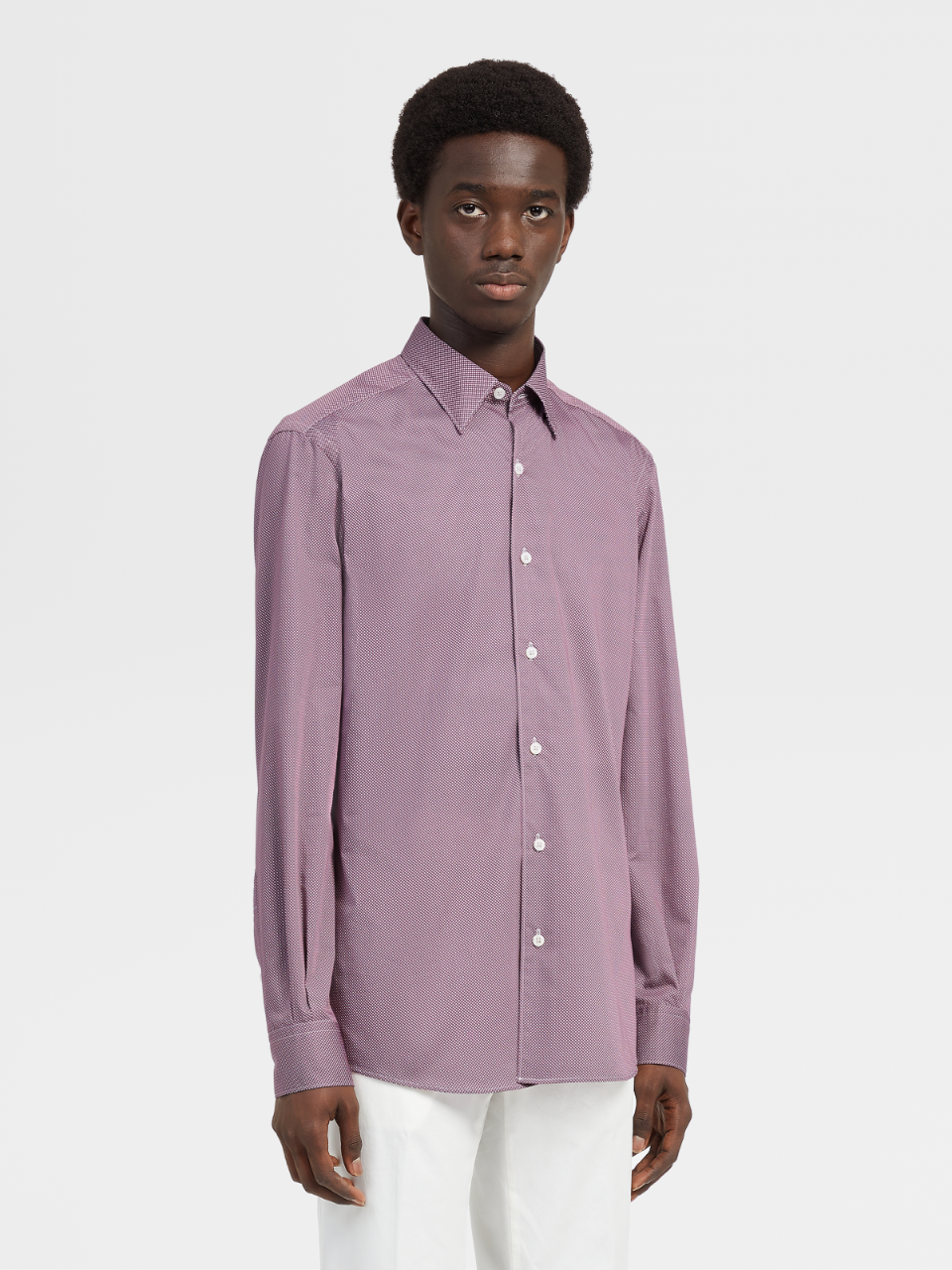 Mauve Pink Centoquarantamila Twill