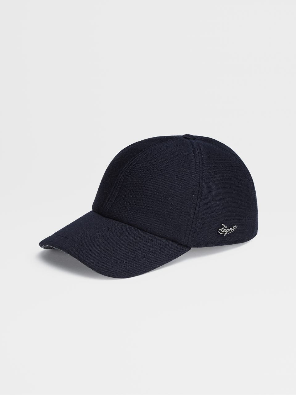 Navy wool baseball cap clearance