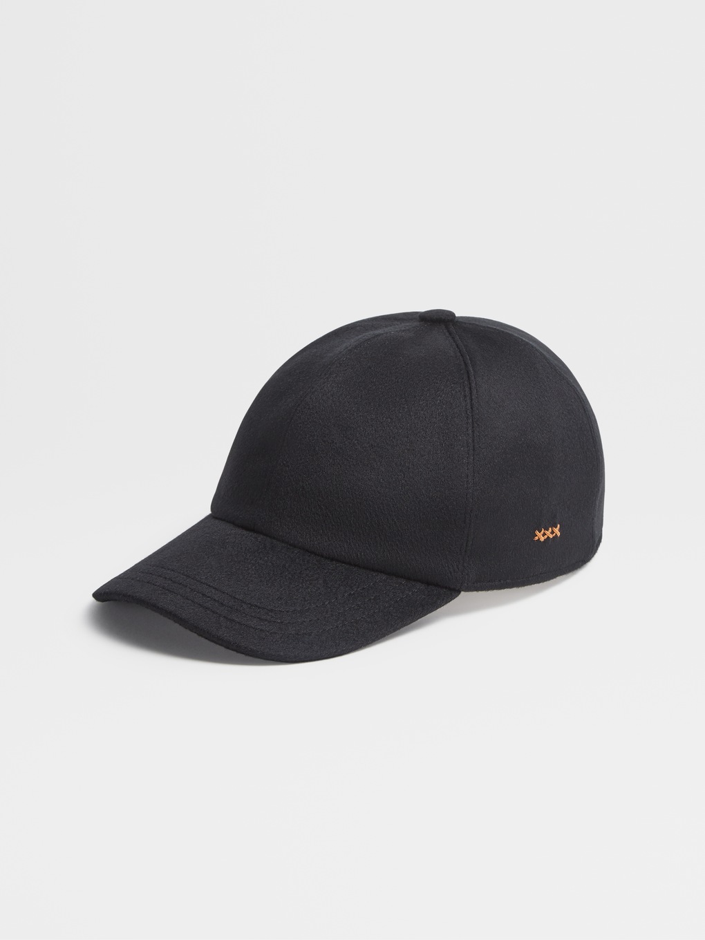 Zegna XXX Black Cashmere Cap SS22 
