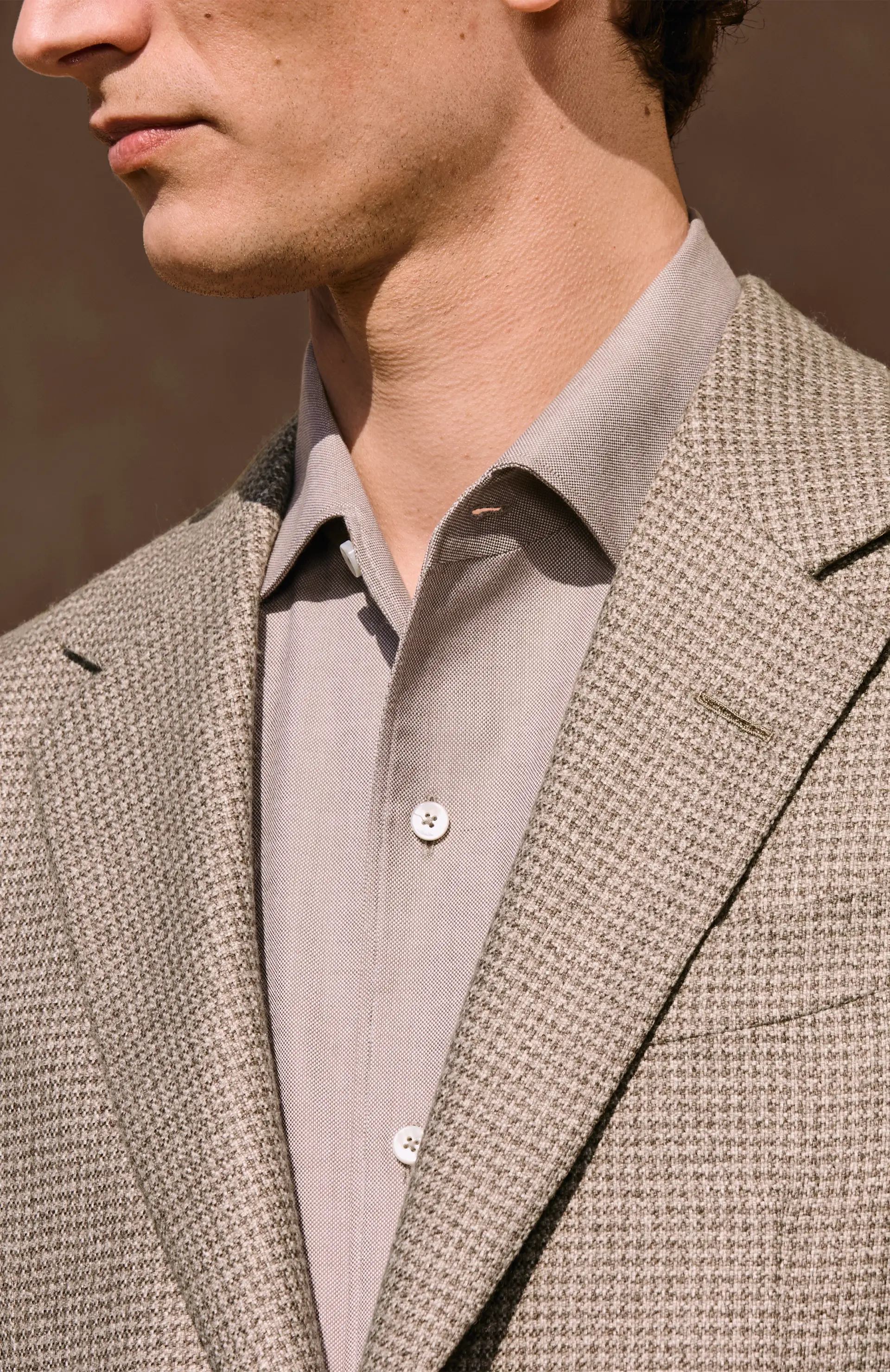 美品 Ermenegido Zegna スーツ　ウールシルク　イタリー製 美品 Ermenegido Zegna スーツ ウールシルク イタリー製