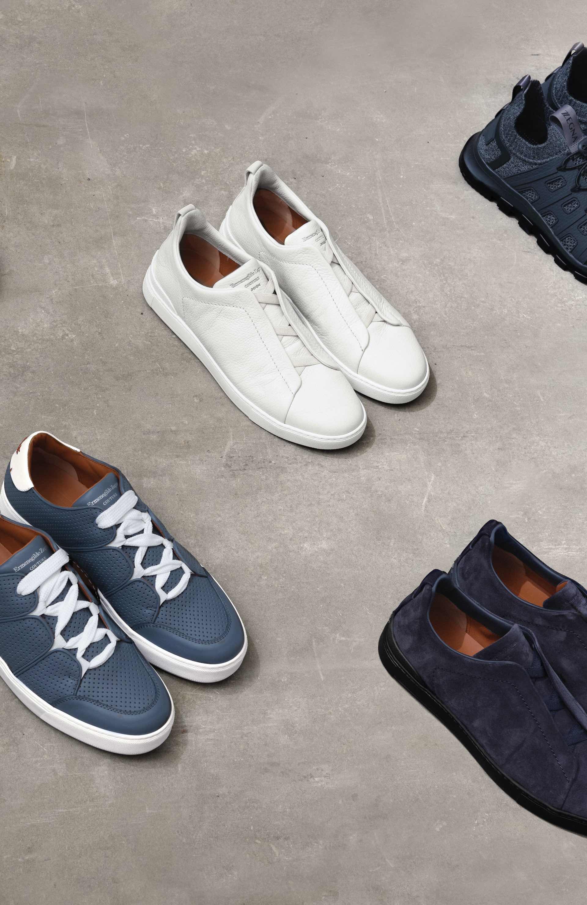 ermenegildo zegna men's sneakers
