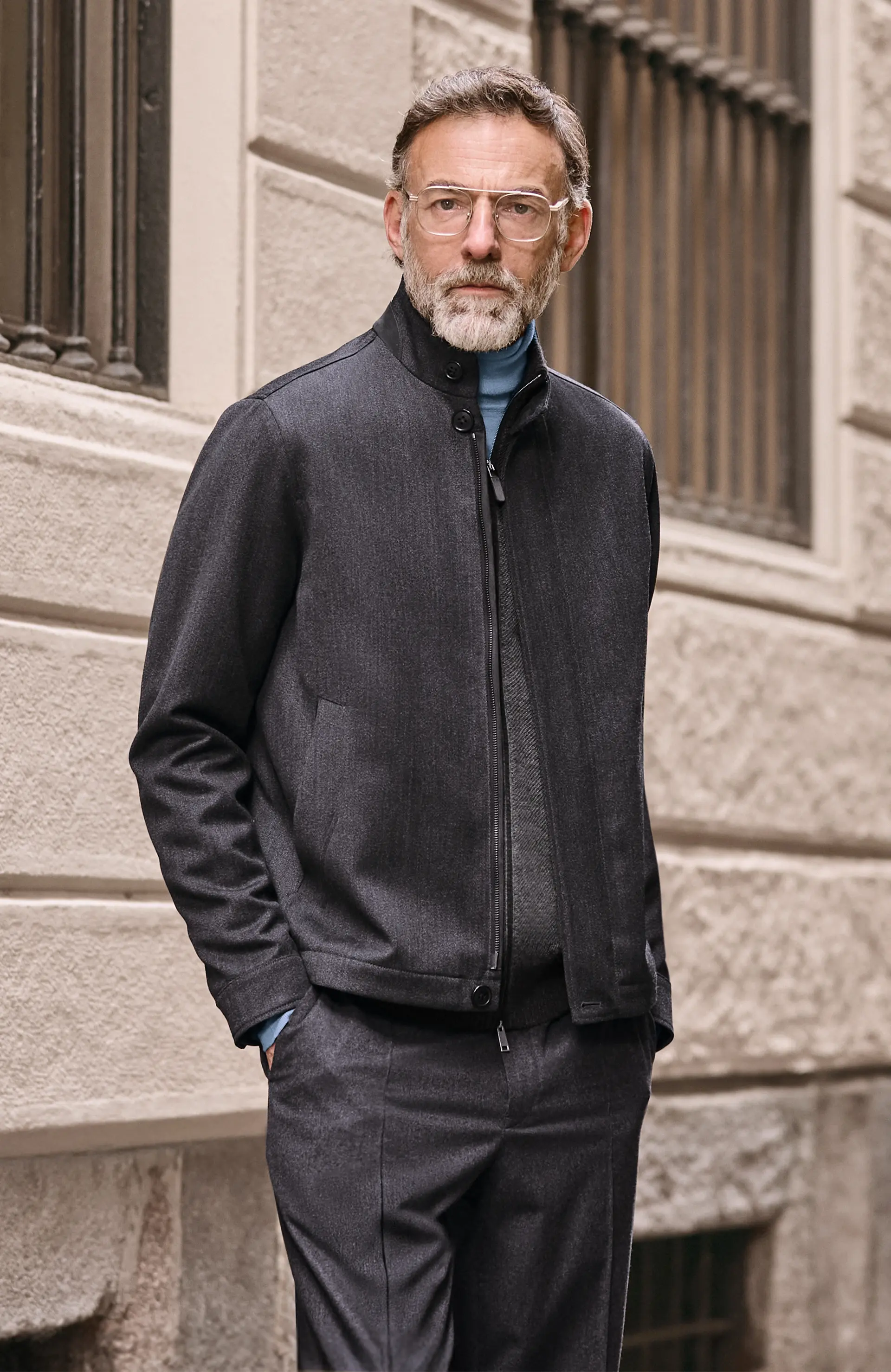 Refined business casual outfit for men from the ZEGNA FW25 collection.