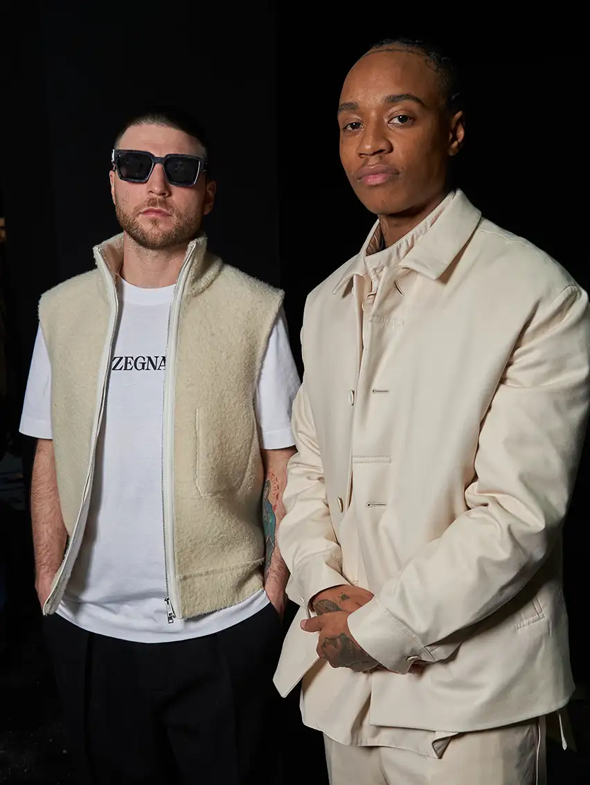 Zegna winter fashion show
