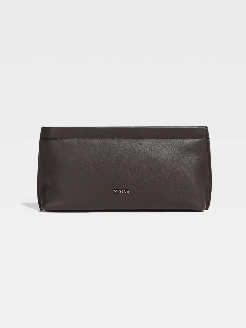 Dark Brown SECONDSKIN Clutch