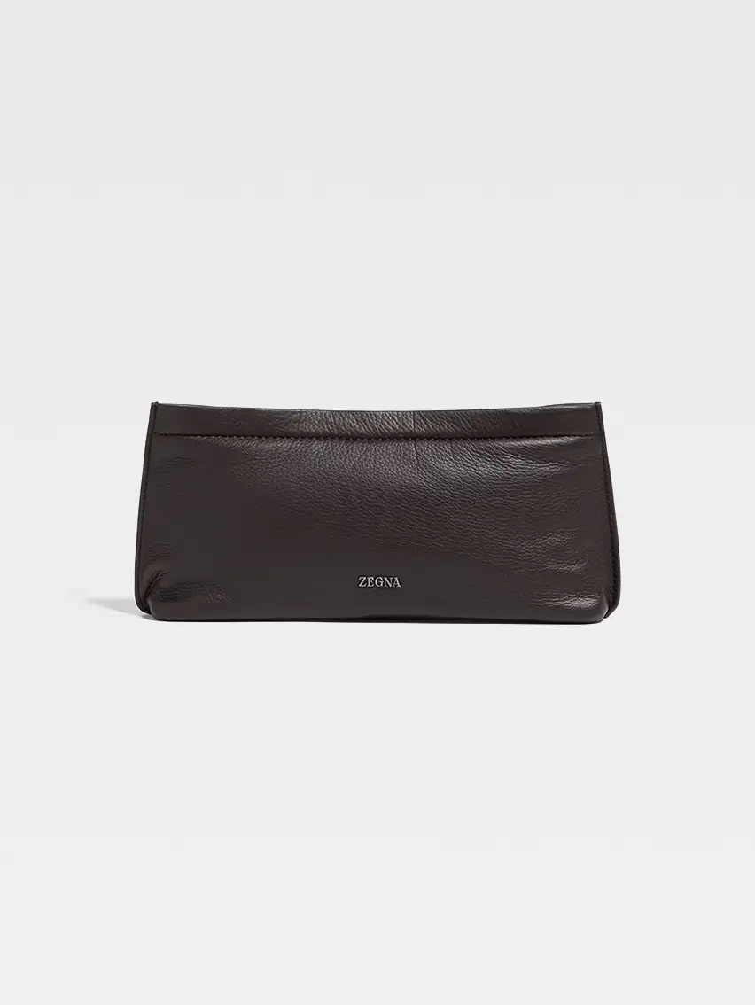 Pochette SECONDSKIN Marron Foncé