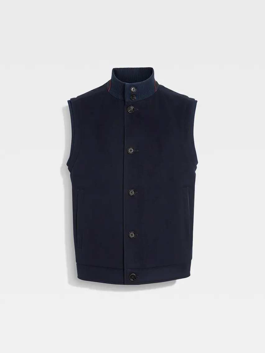 Gilet sans Manches en Vellus Aureum