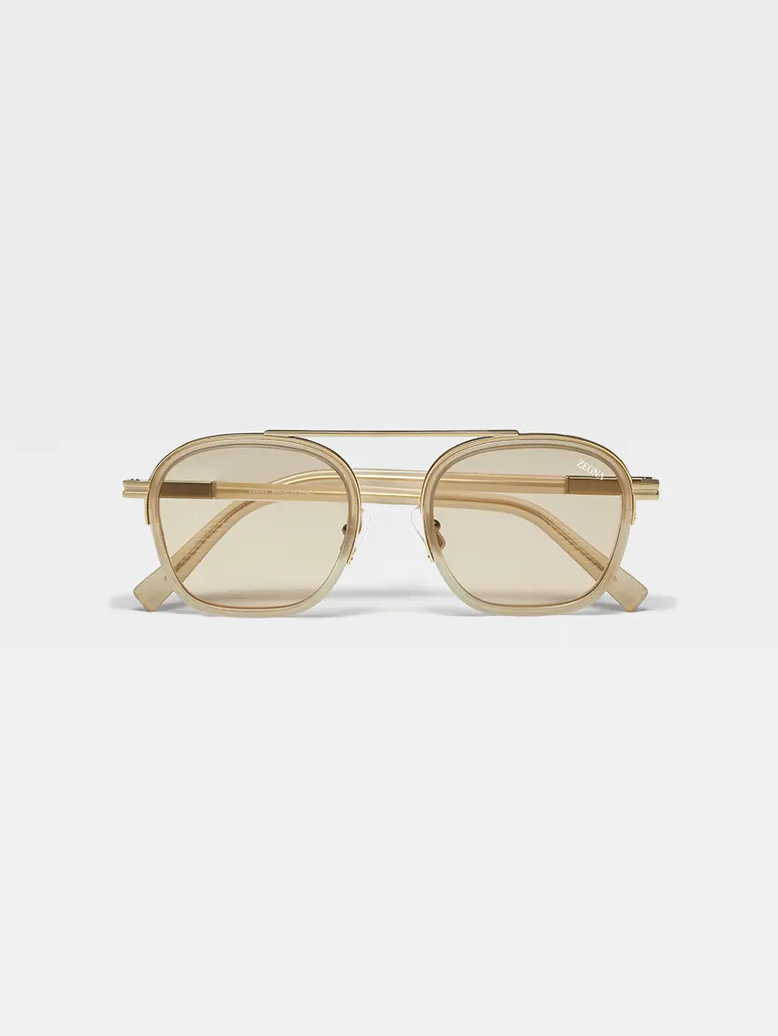 Orizzonte I Acetate and Metal Sunglasses
