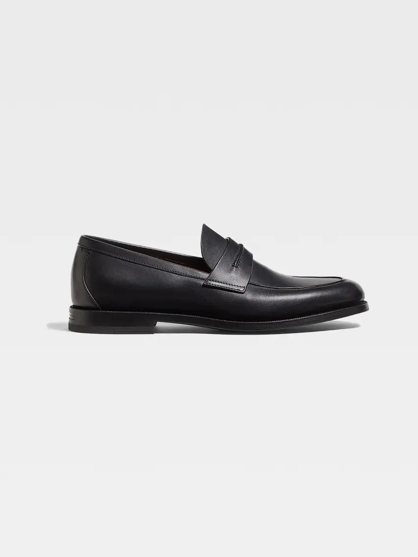 Leather Mocassin Corso Loafers
