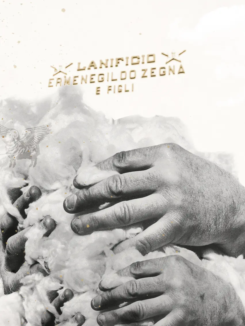 ZEGNA 的 Vellus Aureum 羊毛是一种细度为 13 微米的可持续奢华纤维。