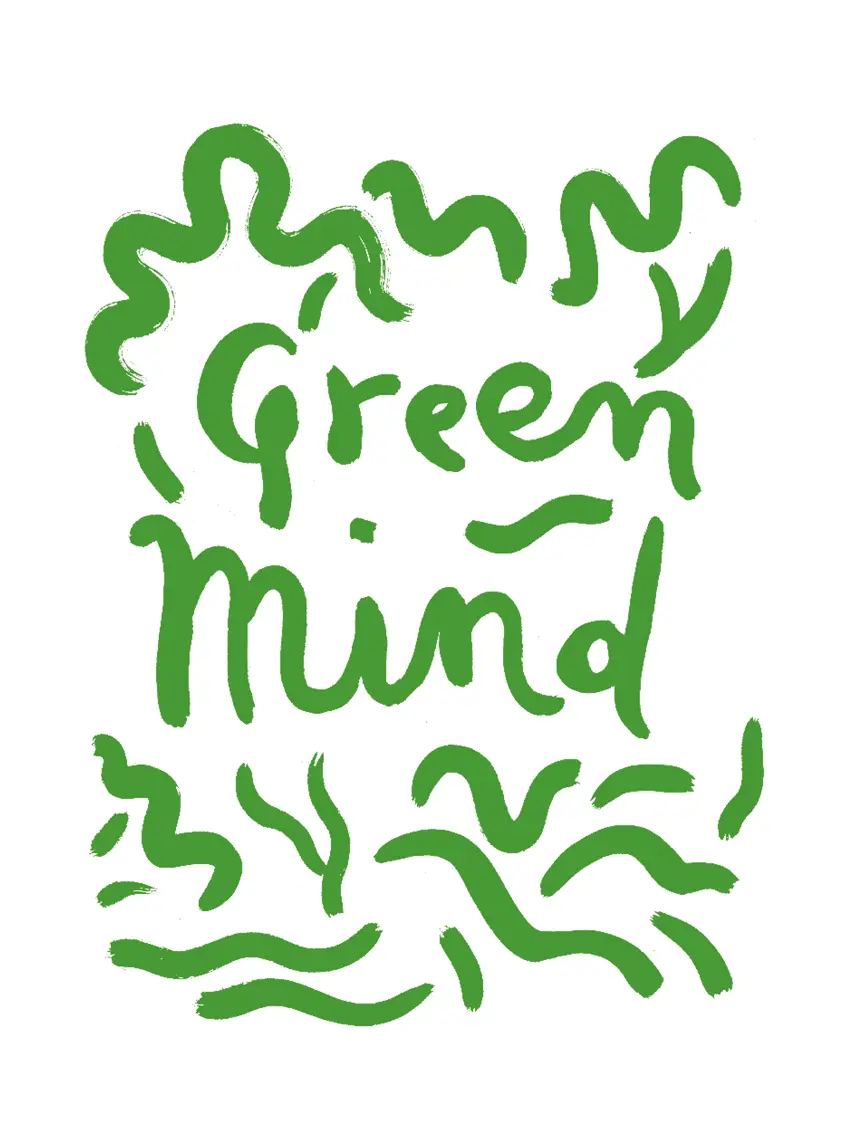 文本“Green Mind”。