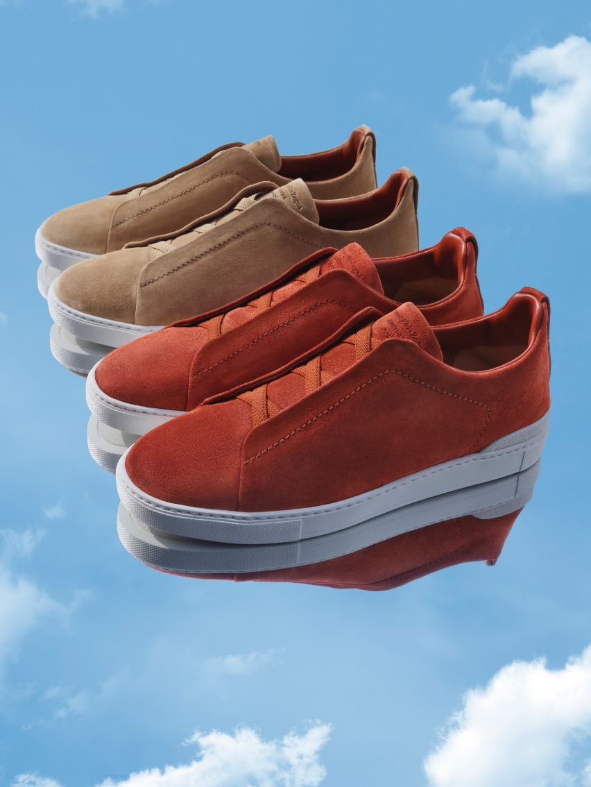 triple stitch sneaker
