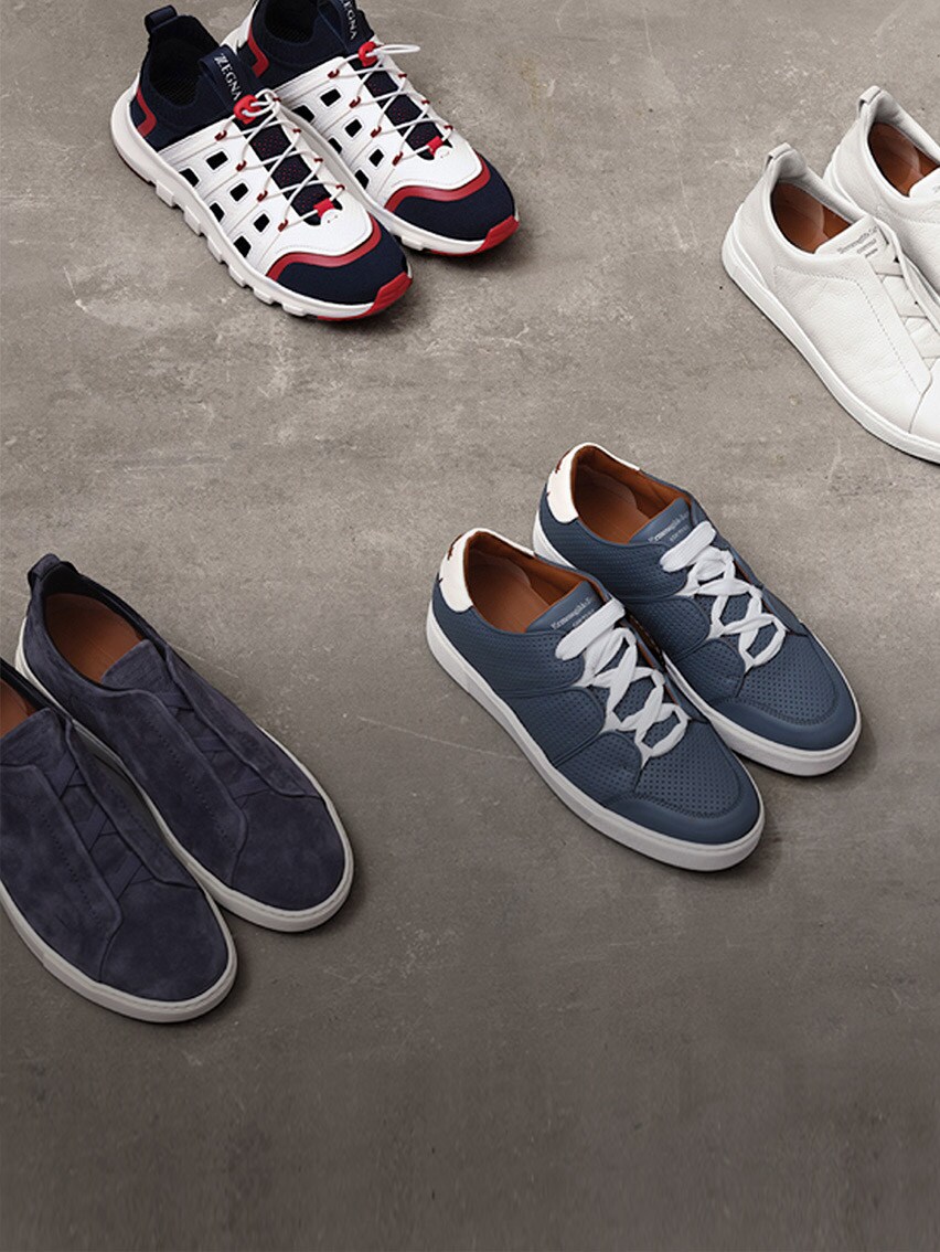 Luxury sneakers for men - Triple Stitch collection | Zegna