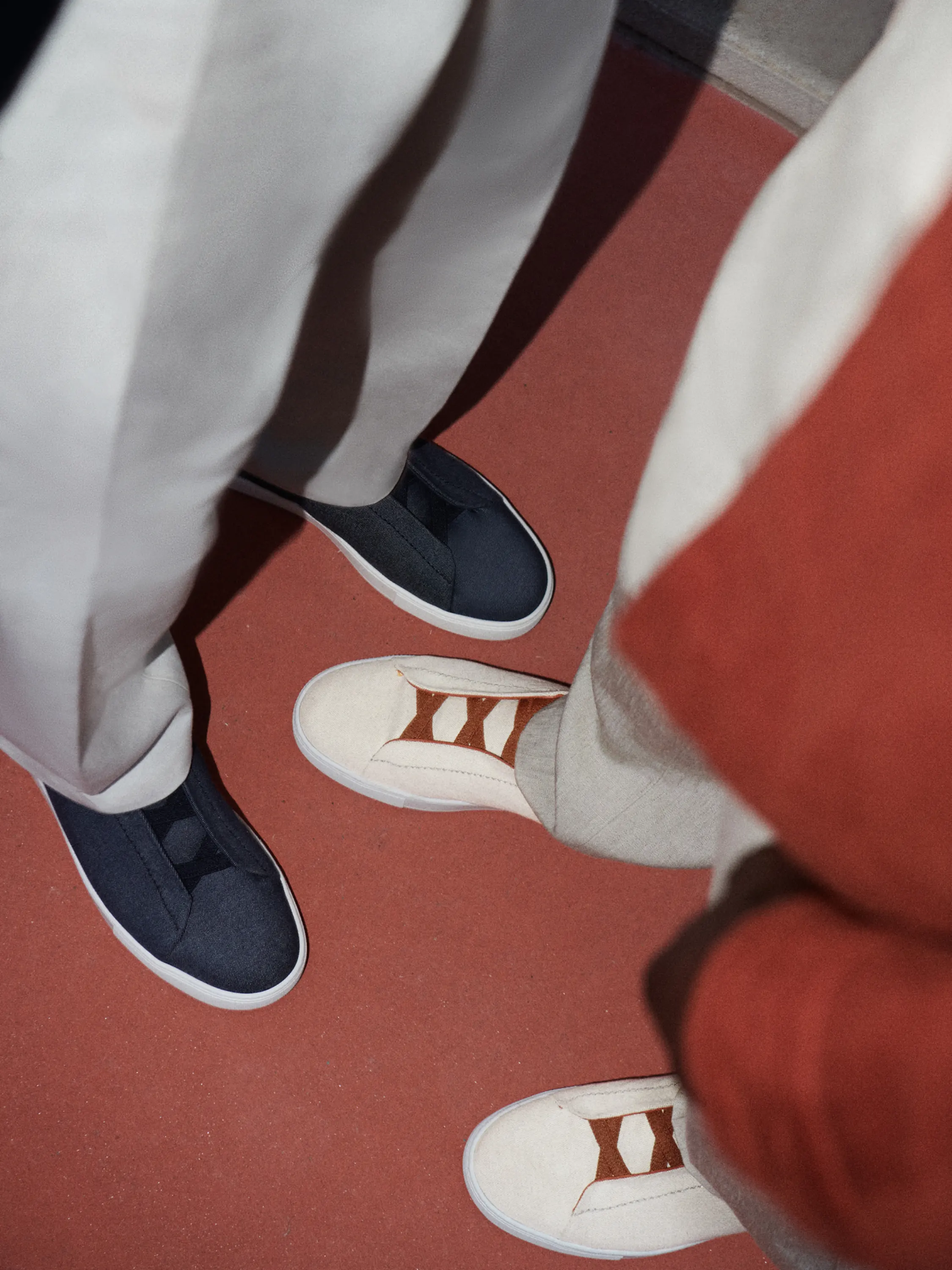 Ténis Triple Stitch para homem | Zegna
