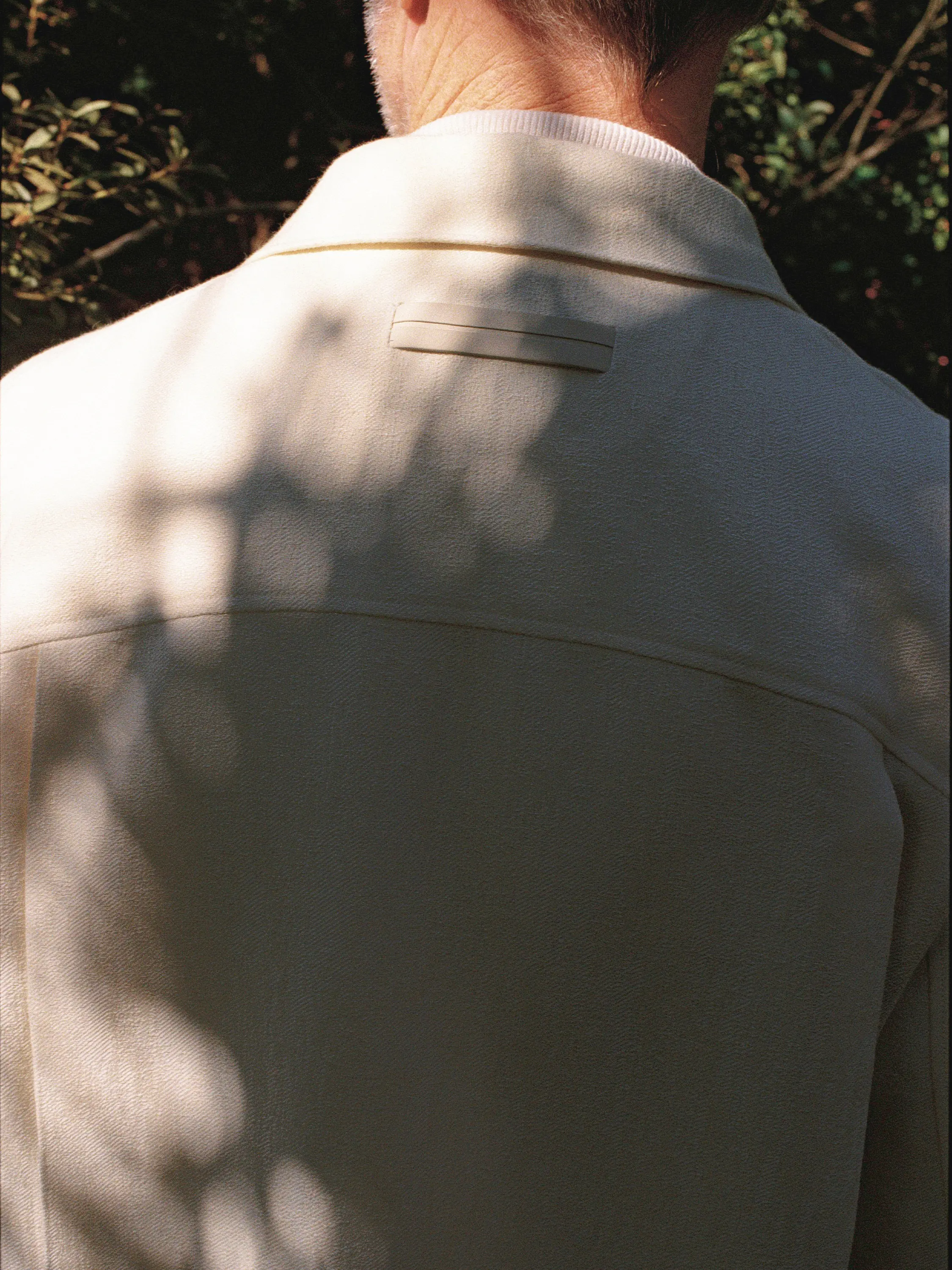 Close up of a jacket detail from the ZEGNA Spring Summer 2026 collection.