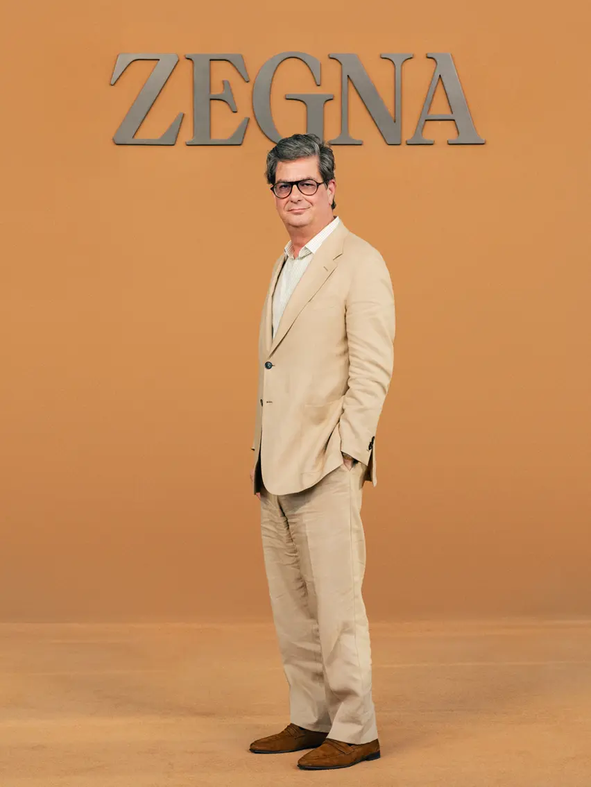 Roman Coppola 出席 ZEGNA 2026 年夏季時裝表演。
