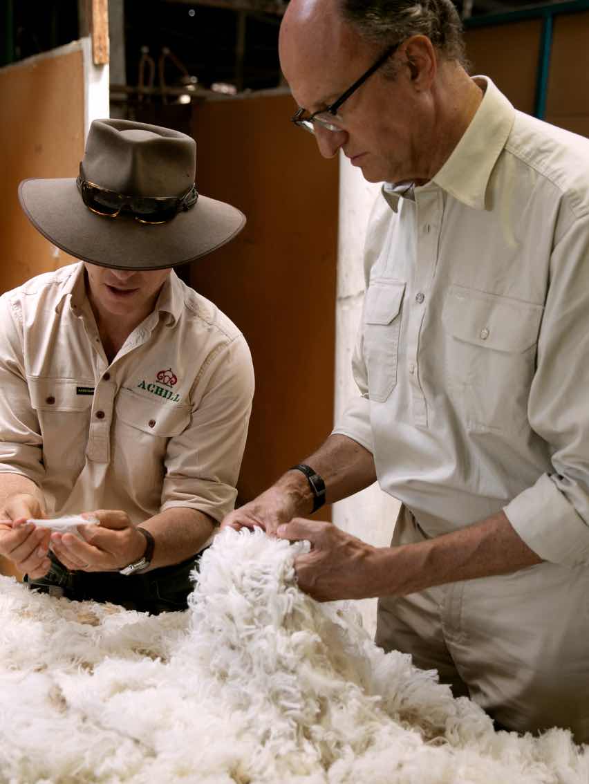 ACHILLFARM™ wool production | Zegna